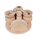 Set solnita tripla din lemn - Delumani - Magazin Romanesc