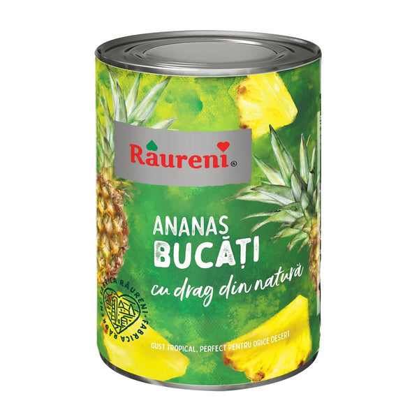 Compot de ananas bucati Raureni