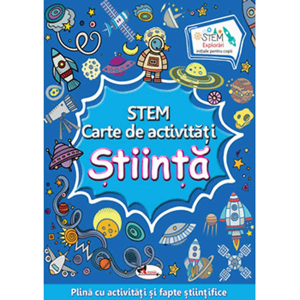 STEM. Stiinta. Carte de activitati - Lata Seth - Delumani - Magazin Online Romanesc 