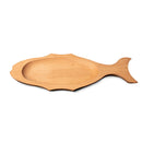 Platou lemn pentru servire in forma de peste, lemn de fag - Delumani - Magazin Online Romanesc 