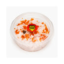 Salată cu icre de crap și somon afumat Negro